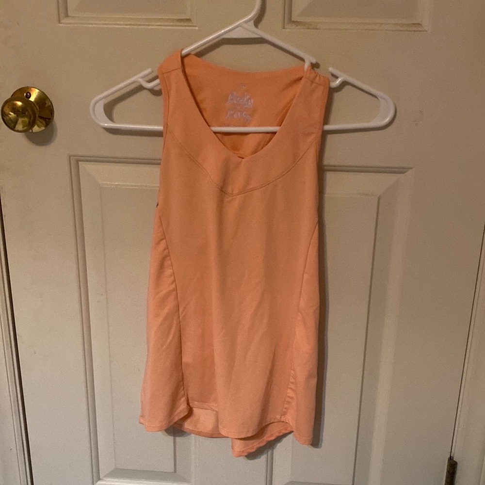 Lucky in Love Girls Dri-Fit Racerback Tank Top